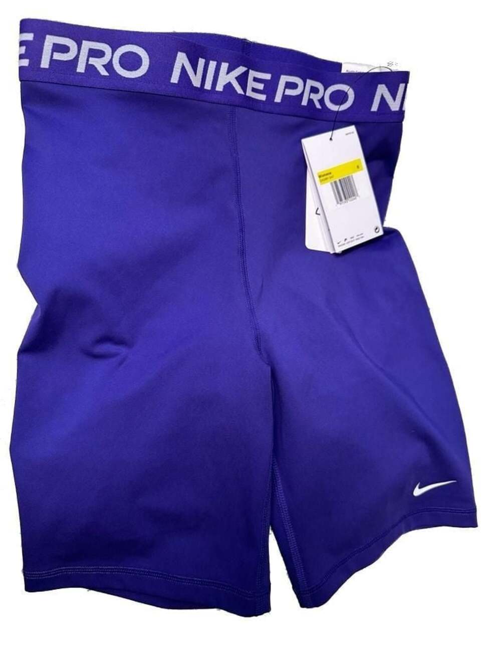 Nike Pro Women's 7-Inch High-Rise Shorts Purple